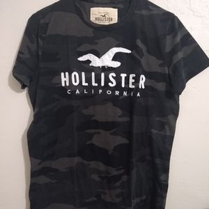 Mens Hollister Camo Shirt
